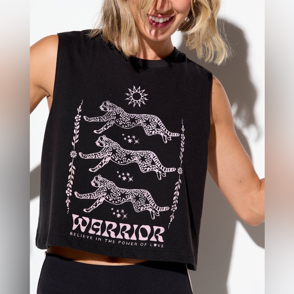 NEW Spiritual Gangster Warrior Love Spirit Crop Tank Top